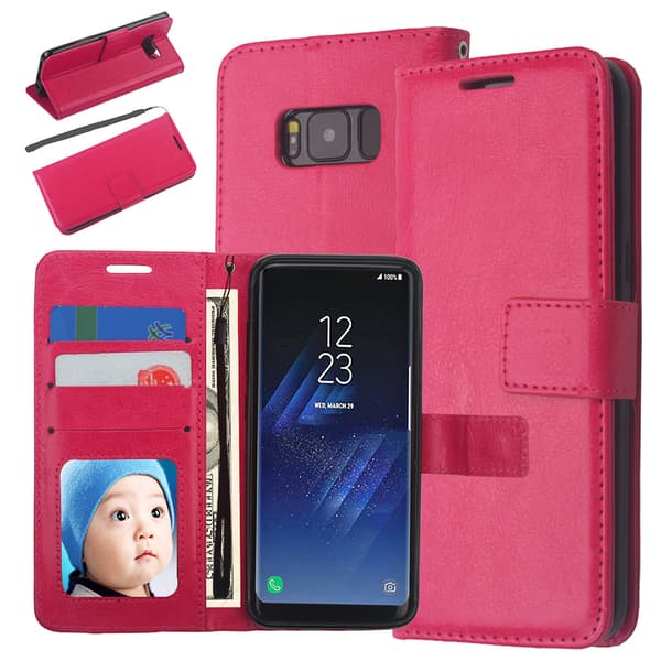 Samsung S8 Plus - Retro Wallet cover, Taske/Pung