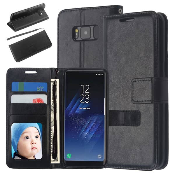 Samsung S8 Plus - Retro Wallet cover, Taske/Pung