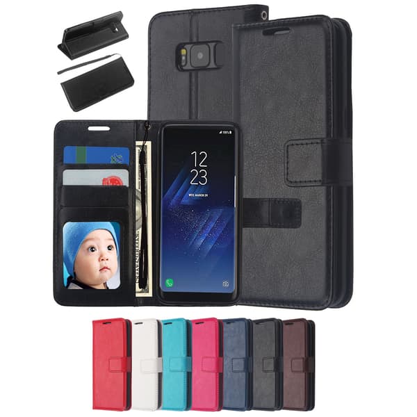 Samsung S8 Plus - Retro Wallet cover, Taske/Pung
