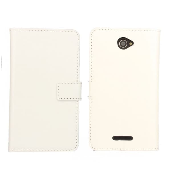 Pung etui Sony Xperia E3, Kunstlæder, Slankt etui