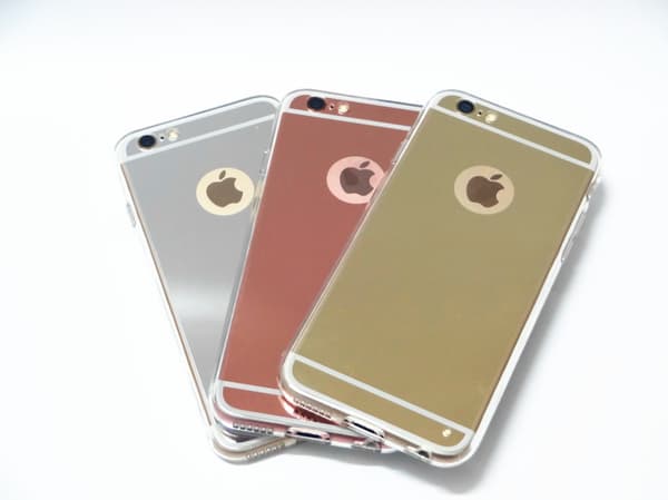 iPhone 5/5s/SE spegelblankt mjukt skal.