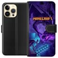 Miniatyrbilde 1 av 3: Apple iPhone 14 Pro Max Lommeboketui Minecraft