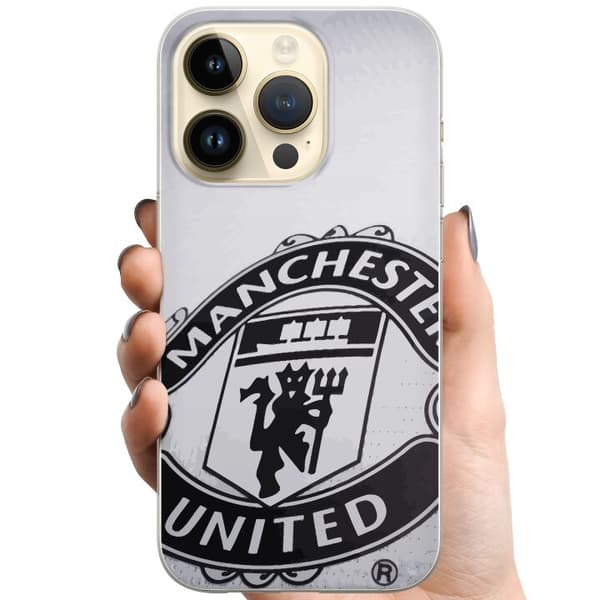 Apple iPhone 14 Pro TPU Mobildeksel Manchester United FC