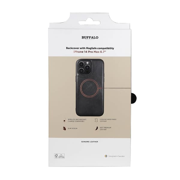 Buffalo iPhone 14 Pro Max Skal MagSeries Svart