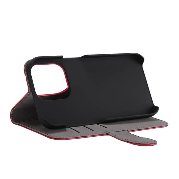 Gear iPhone 14 Pro Kotelo Korttitaskulla Punainen