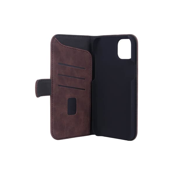 Gear iPhone 14 Plus Kotelo Korttitaskulla Ruskea