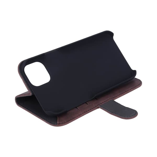 Gear iPhone 14 Plus Kotelo Korttitaskulla Ruskea