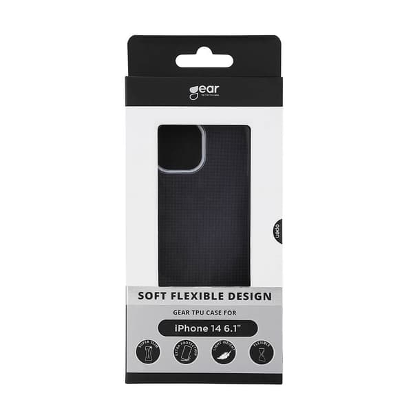 Gear iPhone 14 Skal TPU Case Transparent Klar