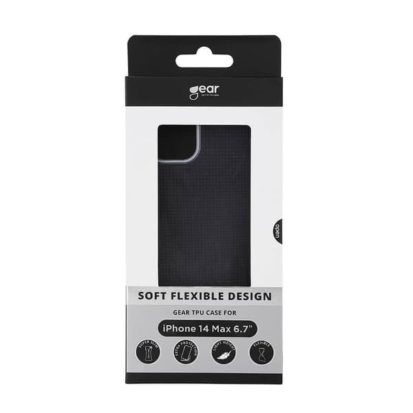 Gear iPhone 14 Plus Skal TPU Case Transparent Klar