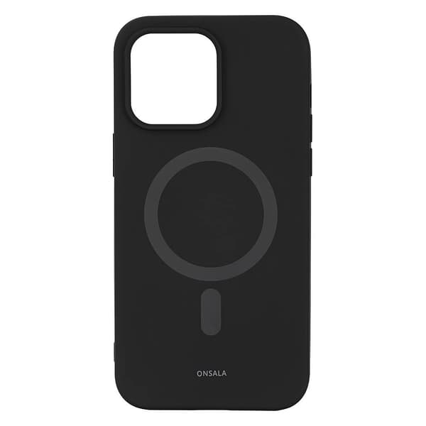 Onsala iPhone 14 Pro Max Skal MagSeries Silicone Svart