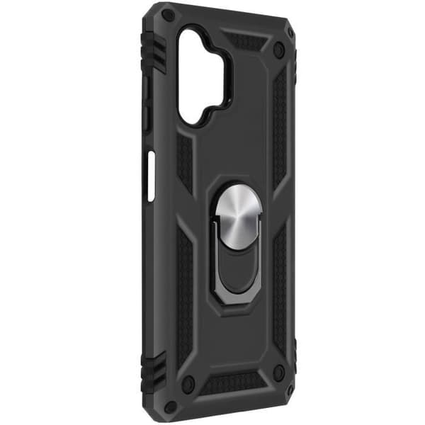 Coque - AVIZAR - Samsung Galaxy A32 5G - Antichock - Videostöd Ring - Svart