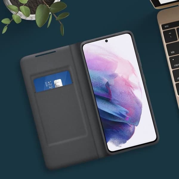 Etui - Samsung - Galaxy S21 Plus - Intelligent lock - Hårdt cover - LED View Cover Original