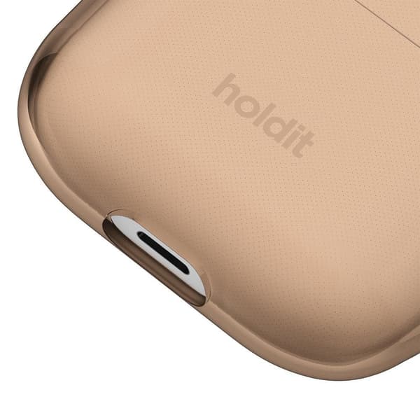 HOLDIT AIRPODSFODRAL SEETHRU AIRPODS GEN 3 DARK BROWN