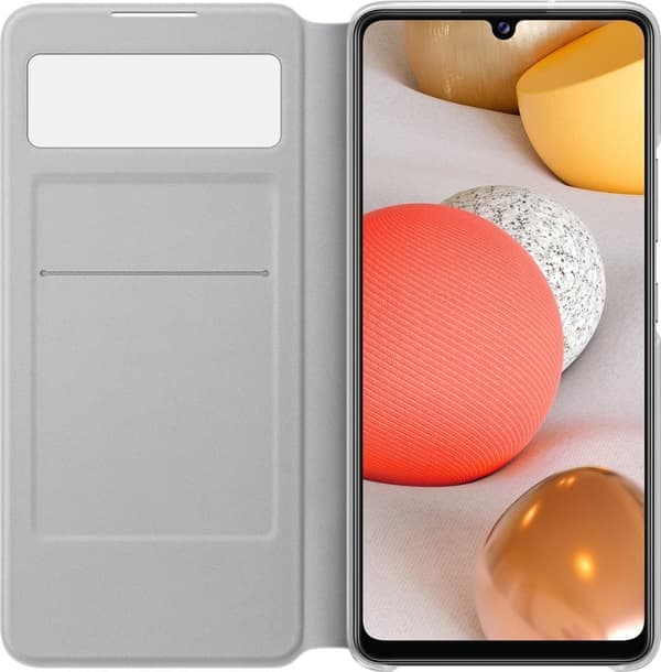 SAMSUNG SMART S VIEW TEGNEBOG COVER GALAXY A42 5G HVID