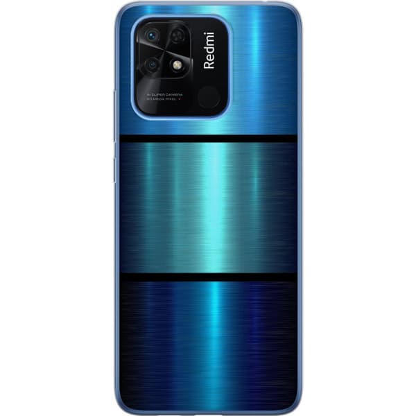Xiaomi Redmi 10C Läpinäkyvä kuori Sininen