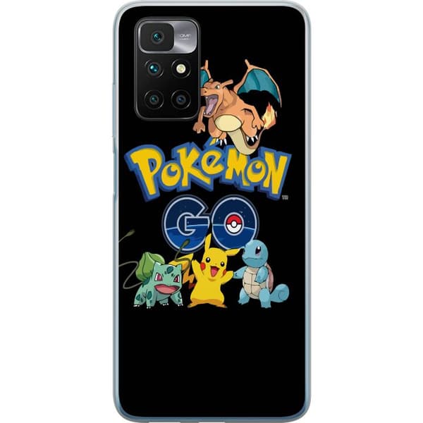 Xiaomi Redmi 10 Gennemsigtig cover Pokemon