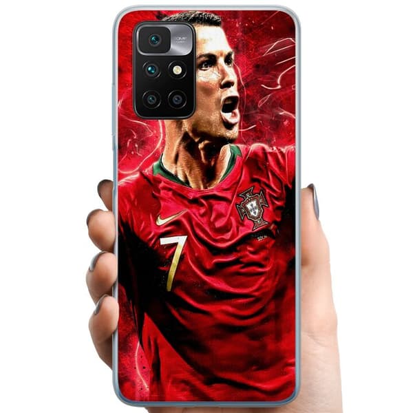 Xiaomi Redmi 10 TPU Mobilskal Cristiano Ronaldo