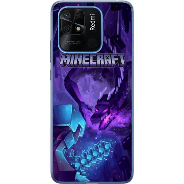 Xiaomi Redmi 10C Deksel / Mobildeksel - Minecraft