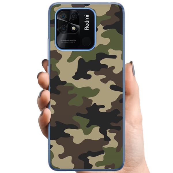 Xiaomi Redmi 10C TPU Mobildeksel Militær
