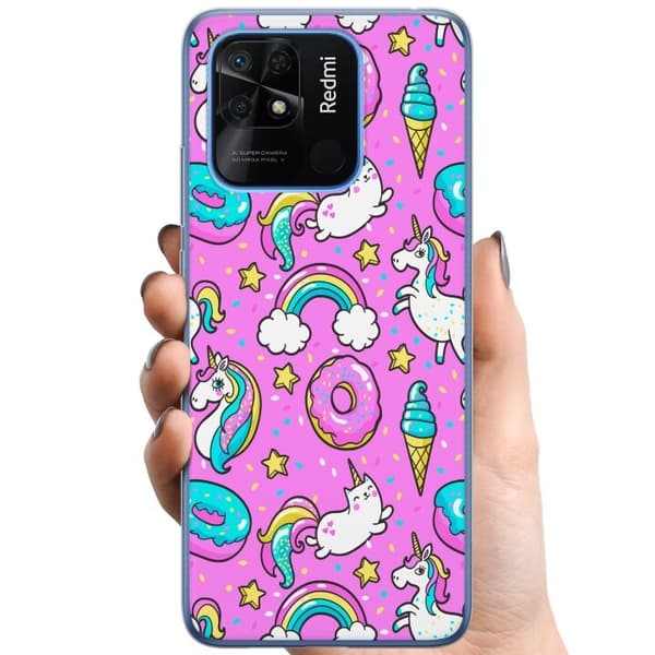 Xiaomi Redmi 10C TPU Mobilskal Unicorn