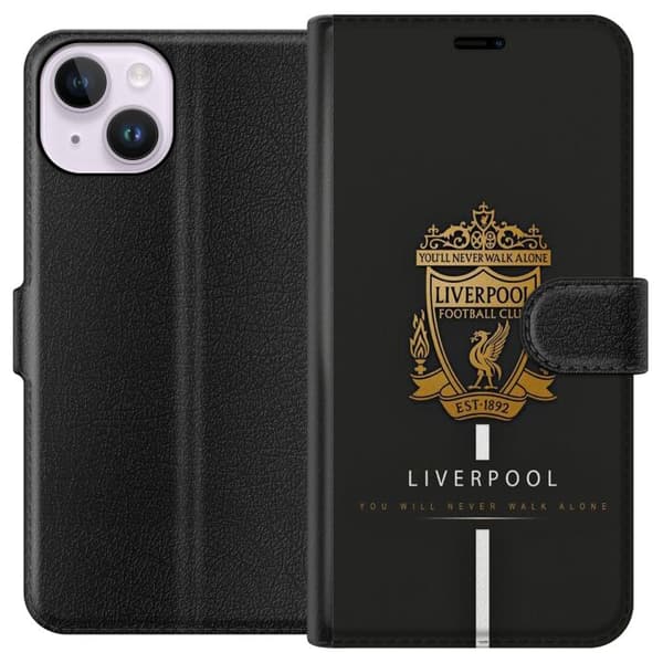 Apple iPhone 14 Tegnebogsetui Liverpool L.F.C.