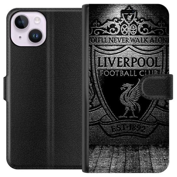 Apple iPhone 14 Tegnebogsetui Liverpool FC