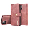 Miniatyrbillede 4 af 4: Wallet DG-Ming 2i1 Apple iPhone 14 - Rød