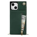 Miniatyrbillede 3 af 7: Zipper halskæde etui Apple iPhone 14 Plus - Grøn