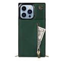 Miniatyrbillede 3 af 7: Zipper halskæde etui Apple iPhone 14 Pro - Grøn