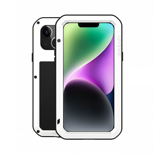 LOVE MEI Powerful til Apple iPhone 14 Plus - Hvid
