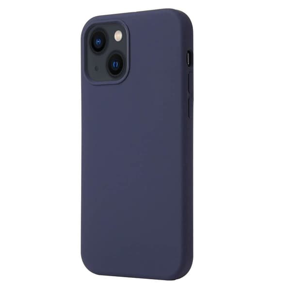 Liquid silikone cover Apple iPhone 14 Plus - Mørkeblå