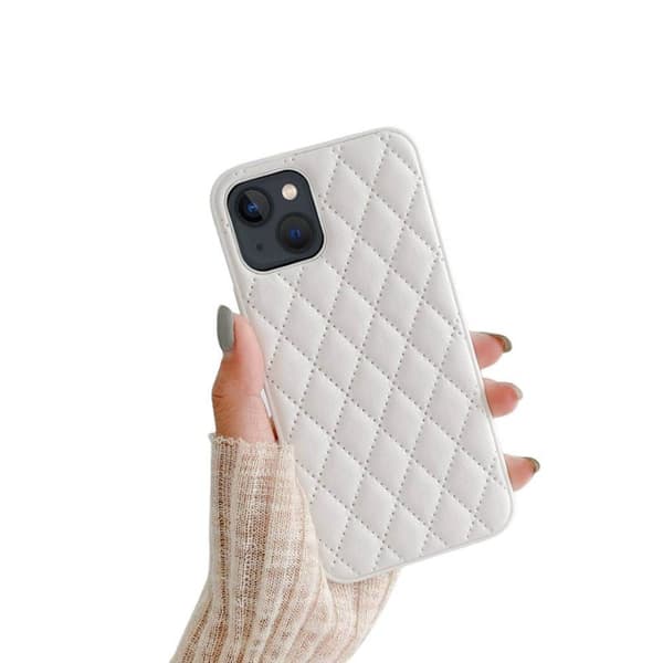 Rhombus suojakuori Apple iPhone 14 - Valkoinen