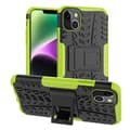 Miniatyrbillede 1 af 3: Stødbestandigt cover med stativ Apple iPhone 14 Plus - Grøn