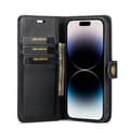 Miniatyrbillede 1 af 6: Wallet DG-Ming 2i1 Apple iPhone 14 Pro - Sort