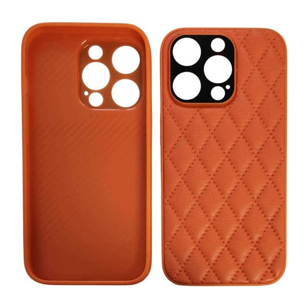 Rhombus deksel  Apple iPhone 14 Pro Max - Oransje