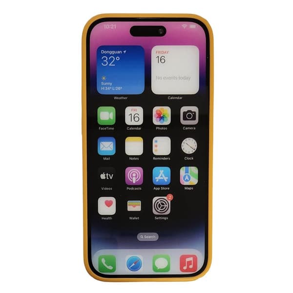 Rhombus deksel  Apple iPhone 14 Pro Max - Gul