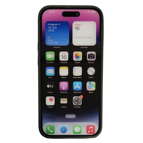 Rhombus cover Apple iPhone 14 Pro - Mørkegrøn
