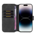 Miniatyrbilde 1 av 5: DG-Ming Lommebokdeksel 3-kort Apple iPhone 14 Pro Max - Sort