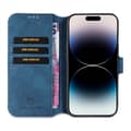 Miniatyrbilde 1 av 5: DG-Ming Lommebokdeksel 3-kort Apple iPhone 14 Pro Max - Blå