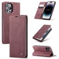 Miniatyrbilde 2 av 2: CaseMe Smart Magnet Flipdeksel Apple iPhone 14 Pro - Burgund