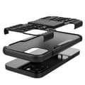 Miniatyrbillede 2 af 4: Stødbestandigt cover med stativ Apple iPhone 14 Pro - Sort