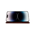 Miniatyrbilde 3 av 4: Mobil lommebok 3-kort Apple iPhone 14 Pro Max - Brun