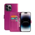 Miniatyrbillede 1 af 4: Wallet cover 3-kort Apple iPhone 14 Pro - Lyserød
