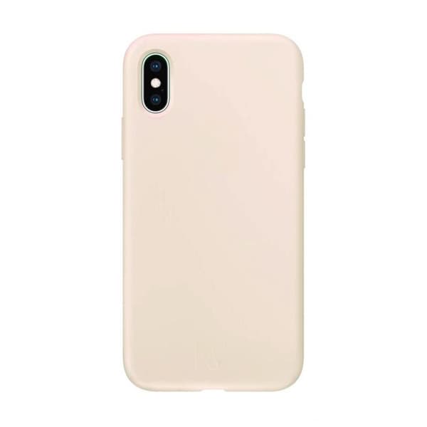 iPhone X/XS Skal - Silikon Beige Rvelon