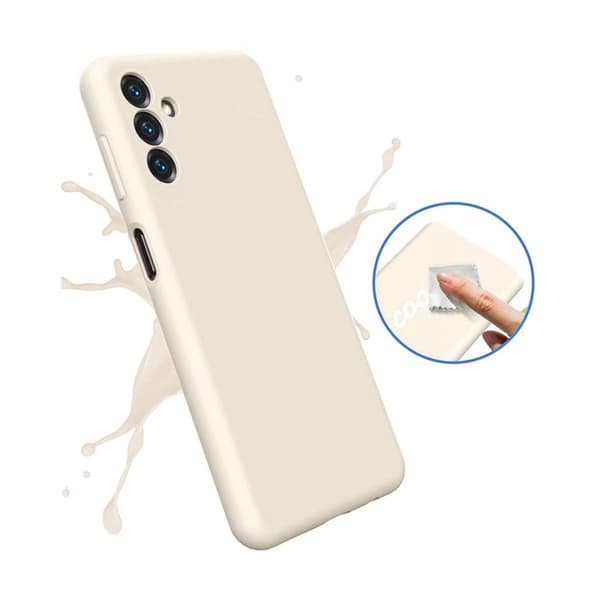 Samsung Galaxy A13 Silikonskal Rvelon - Beige