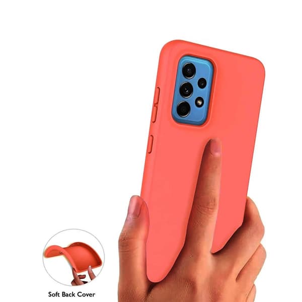 Samsung Galaxy A52s Silikonskal - Rosa