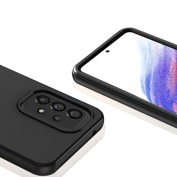Samsung Galaxy A53 Silikonskal - Svart