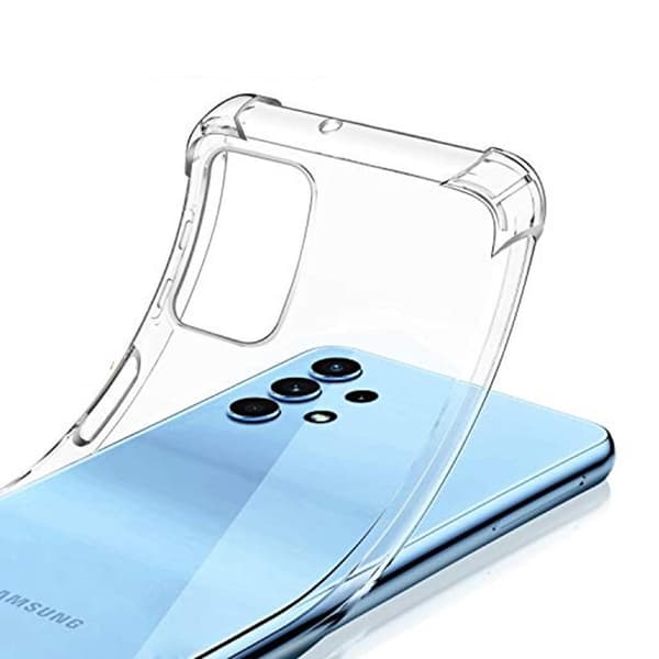 Samsung Galaxy A32 5G Stöttåligt Skal Rvelon - Transparent