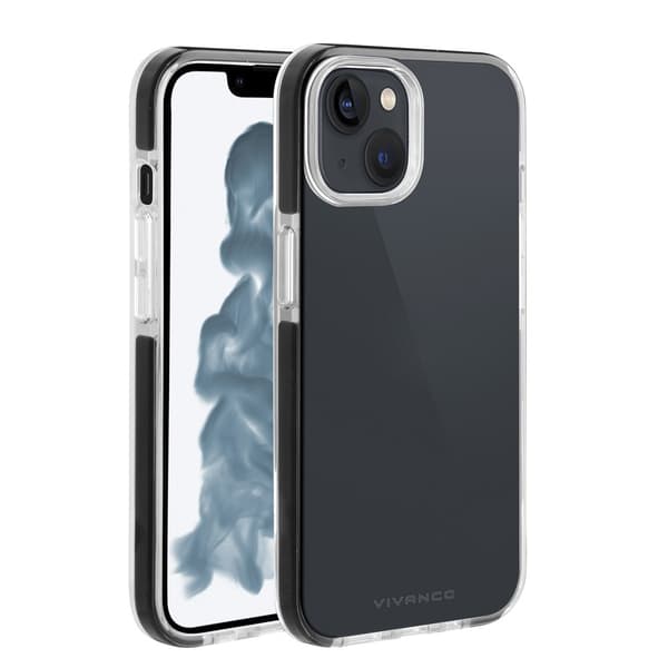 Vivanco iPhone 14 Kuori Rock Solid Musta Kirkas