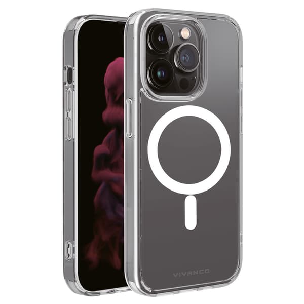 Vivanco iPhone 14 Pro Kuori Mag Steady Läpinäkyvä Kirkas